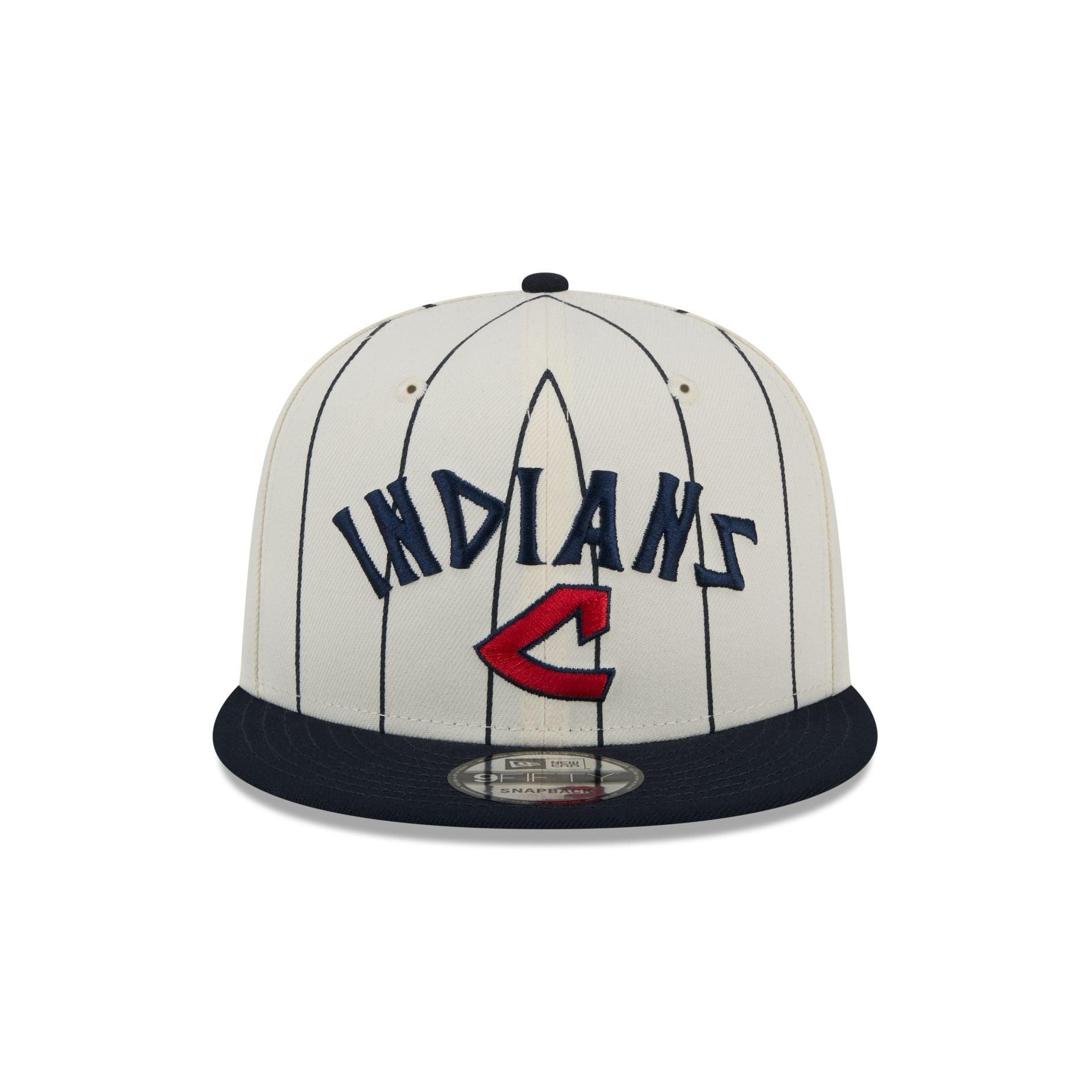 Cleveland Guardians Jersey Pinstripe 9FIFTY Snapback Hat Male Product Image