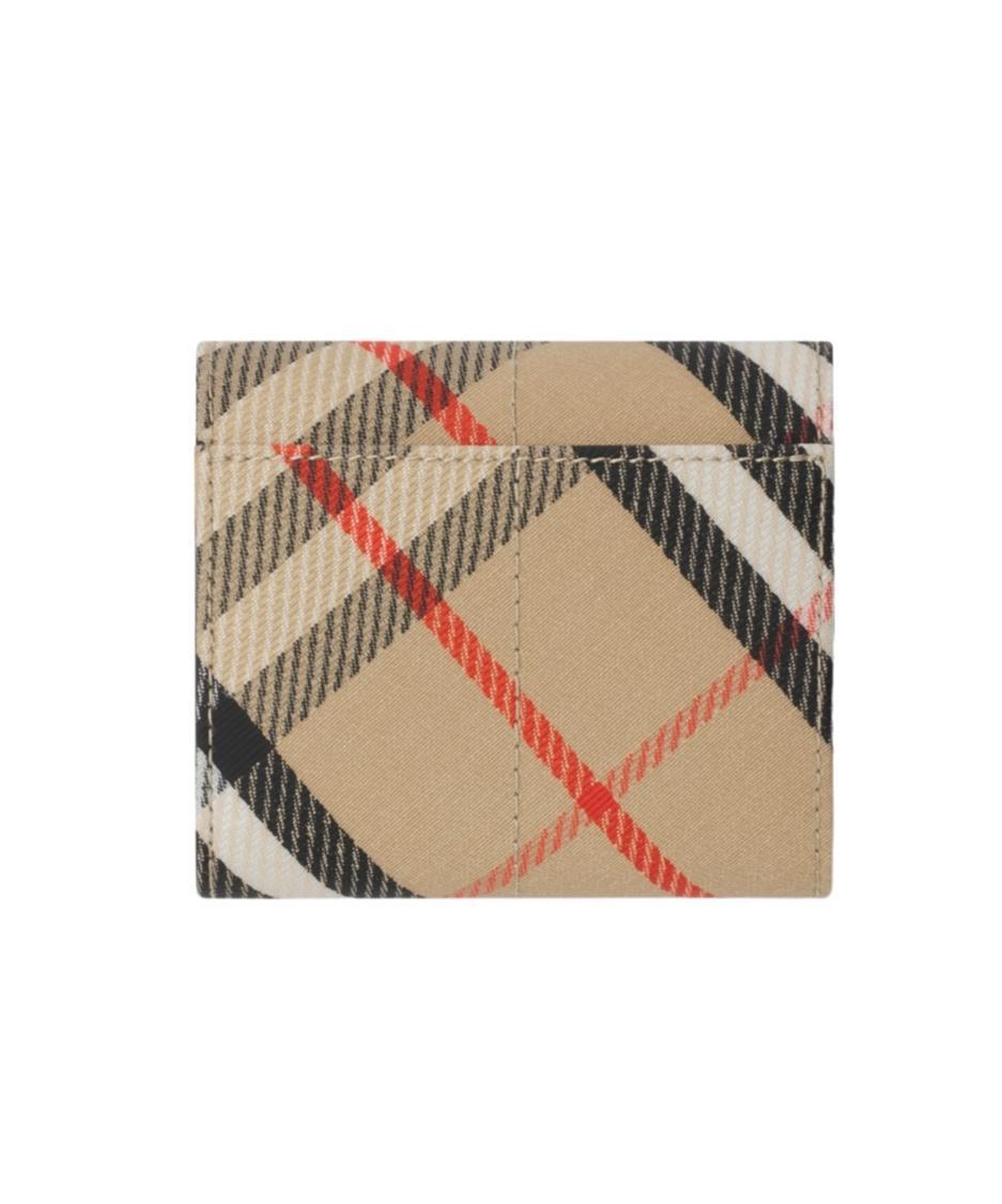 BURBERRY Vintage Check-print Snip Wallet In Beige Product Image