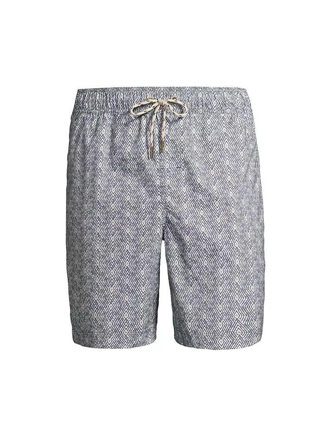 Kian Geometric Swim Shorts Product Image