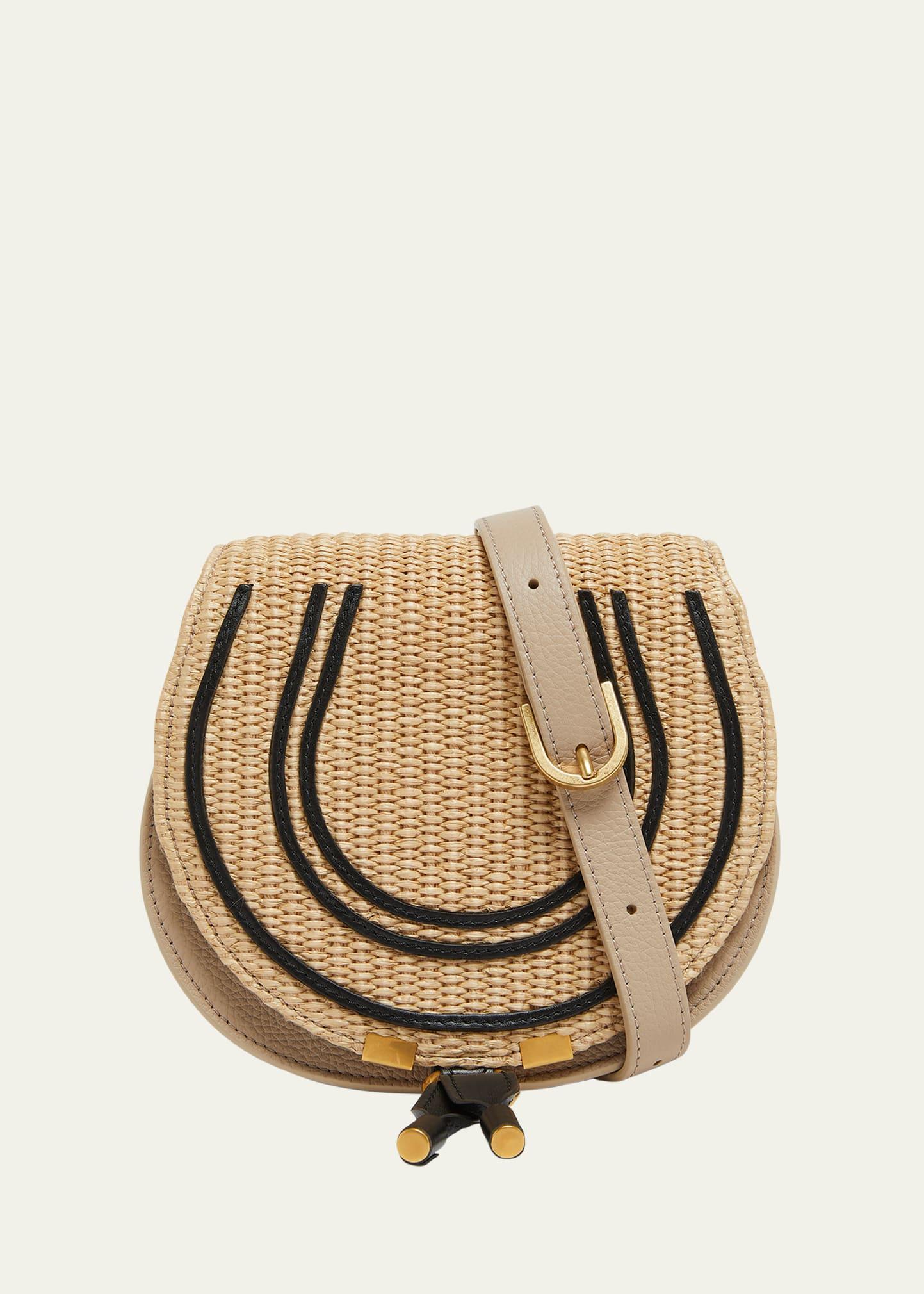 Marcie Small Flap Crossbody Bag in Leather Product Image