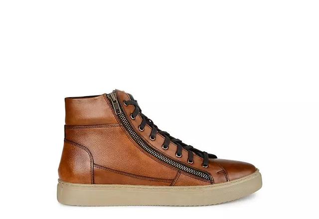 Thomas & Vine Xander Mens Leather High-Top Sneakers Product Image