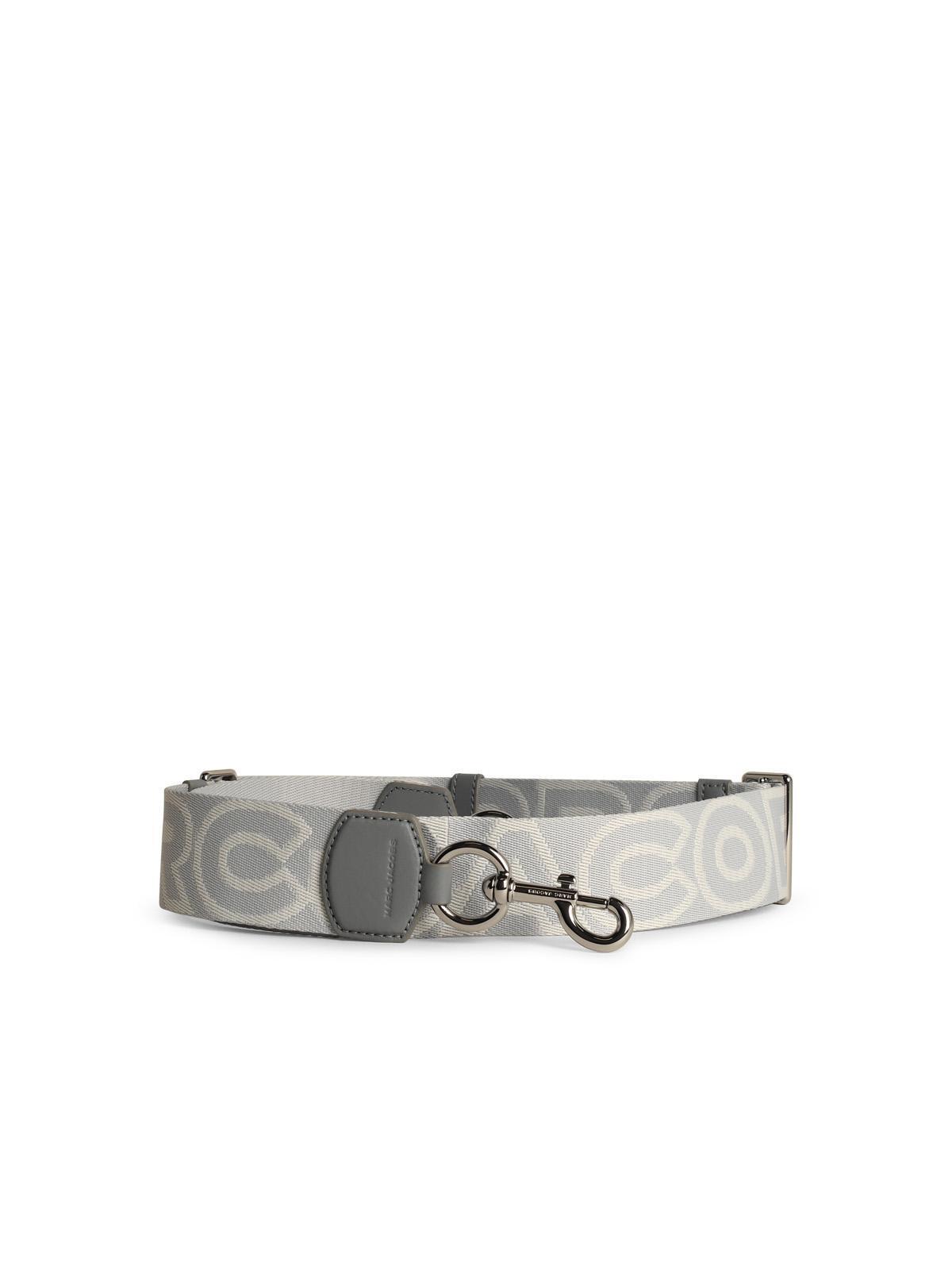 Grey Cotton Shoulder Strap In Gris Product Image