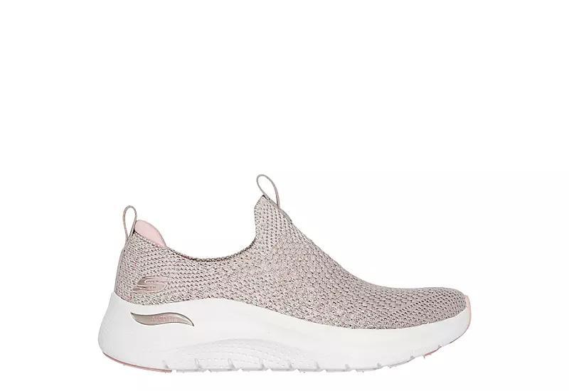 Skechers Womens Arch Fit 2.0 Casual Walking Sneakers from Finish Line - White Product Image