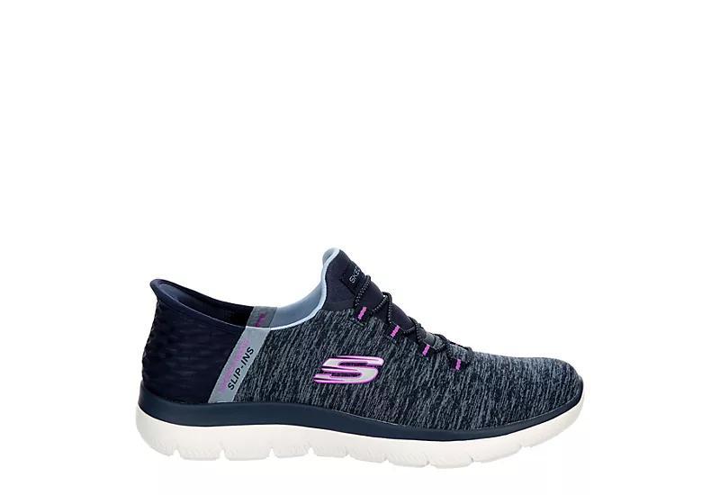 Skechers Hands Free Slip-ins Summits Dazzling Haze Womens Sneakers Product Image