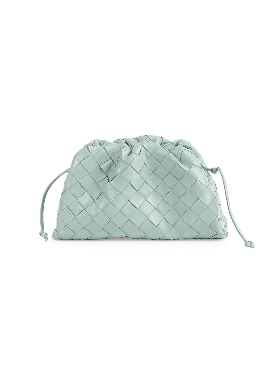 Bottega Veneta Small The Pouch Leather Clutch Product Image