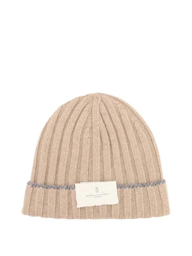 BRUNELLO CUCINELLI Hat In Beige Product Image