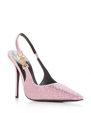 Womens 110MM Embellished Slingback Pumps Product Image