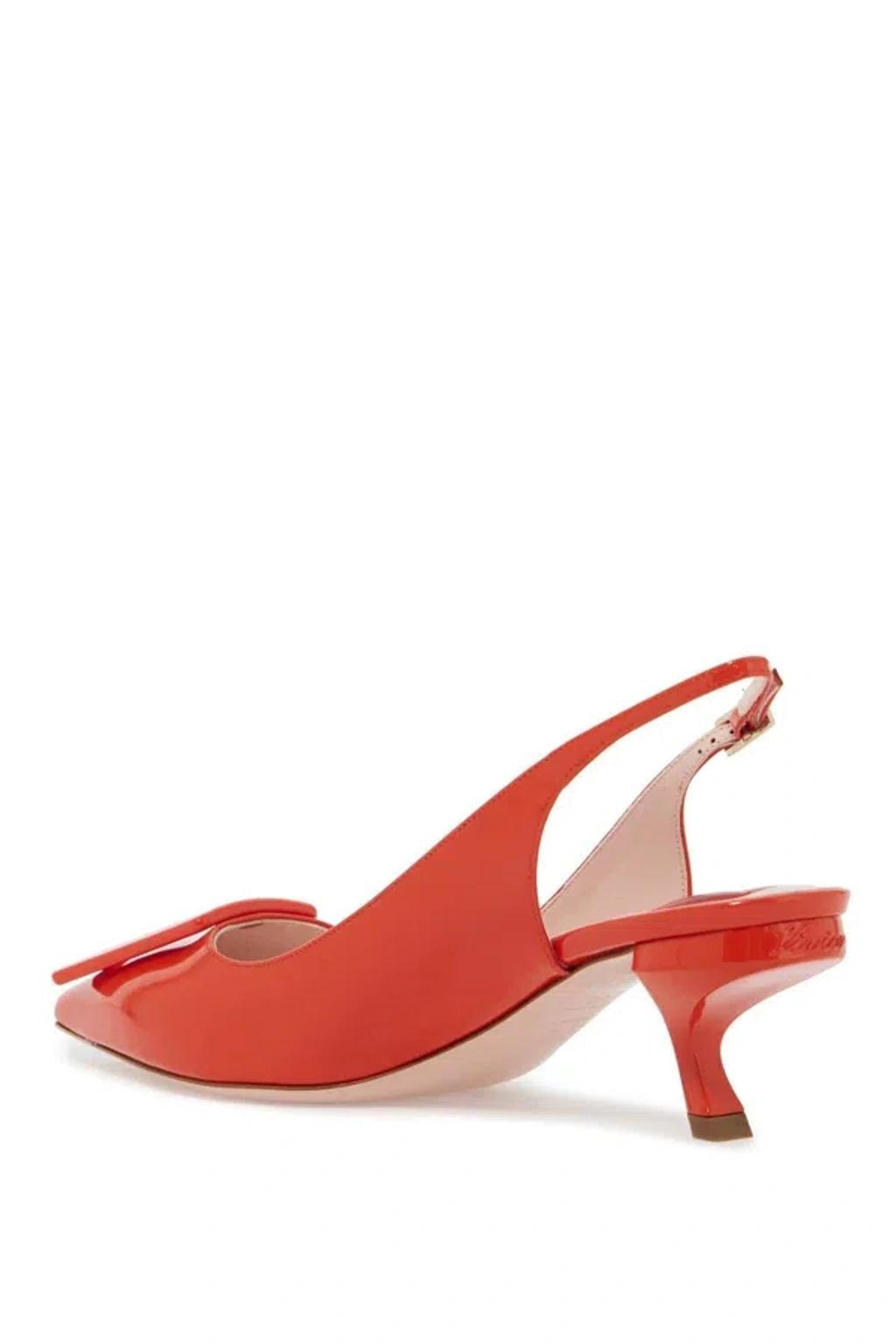 ROGER VIVIER Slingback Virg In Rosso Product Image