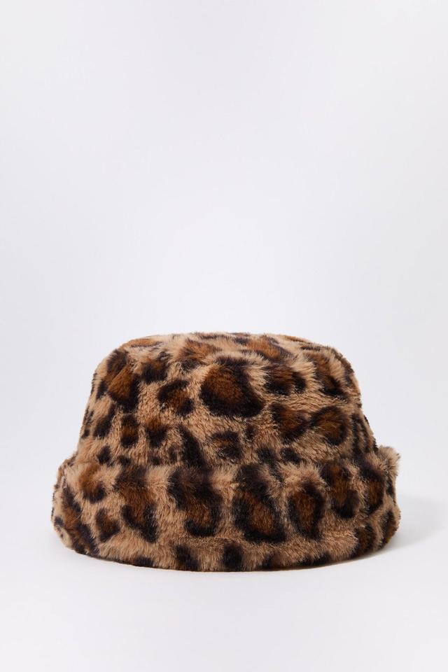 Faux Fur Foldover Hat Female Product Image