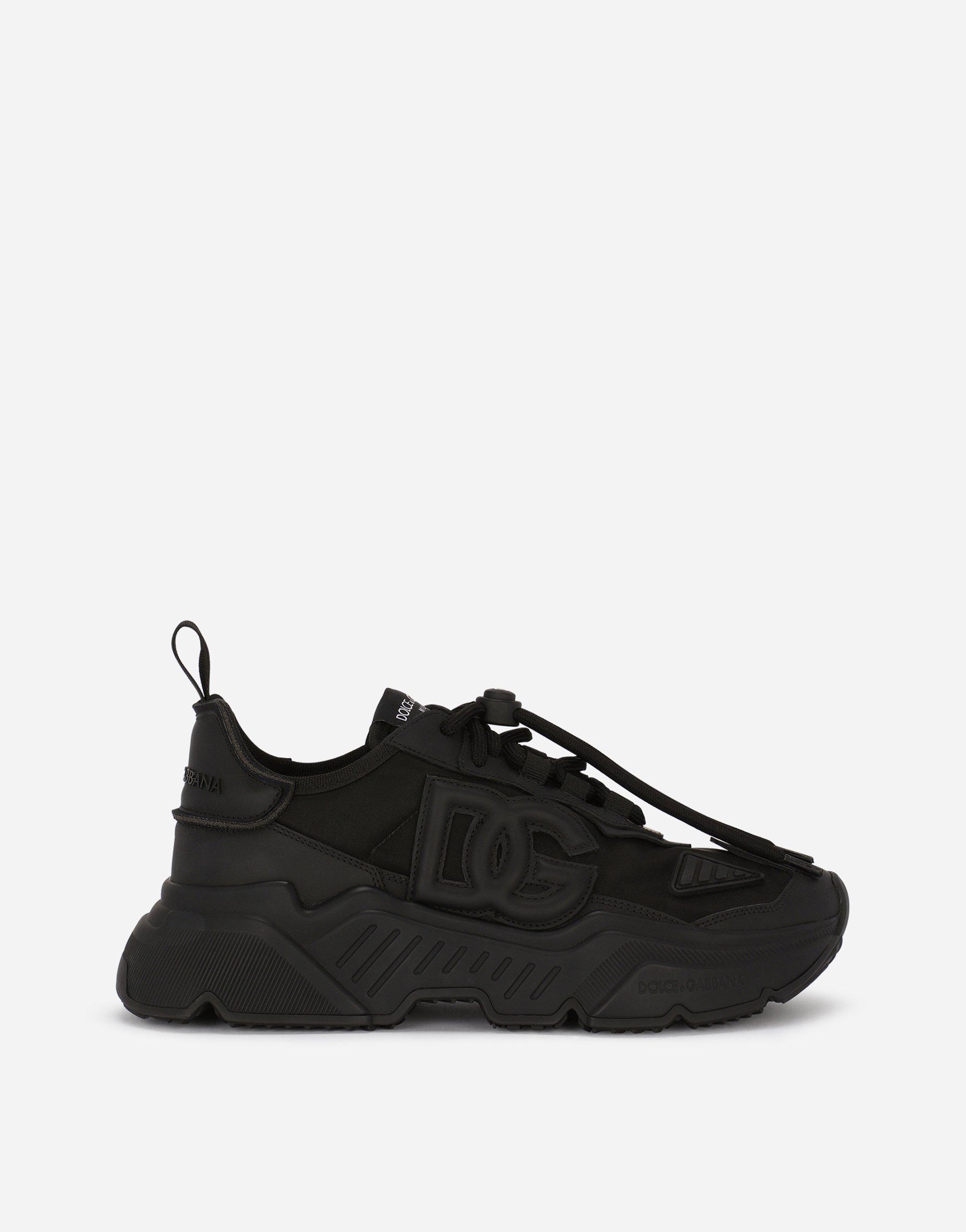 Daymaster Leather Sneaker In Black Product Image