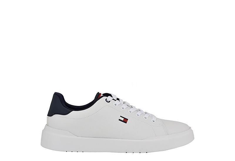 Tommy Hilfiger Mens Narvyn Logo Sneakers - White Product Image