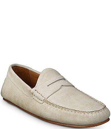 Mens Super Sport Leather Penny Loafers Product Image