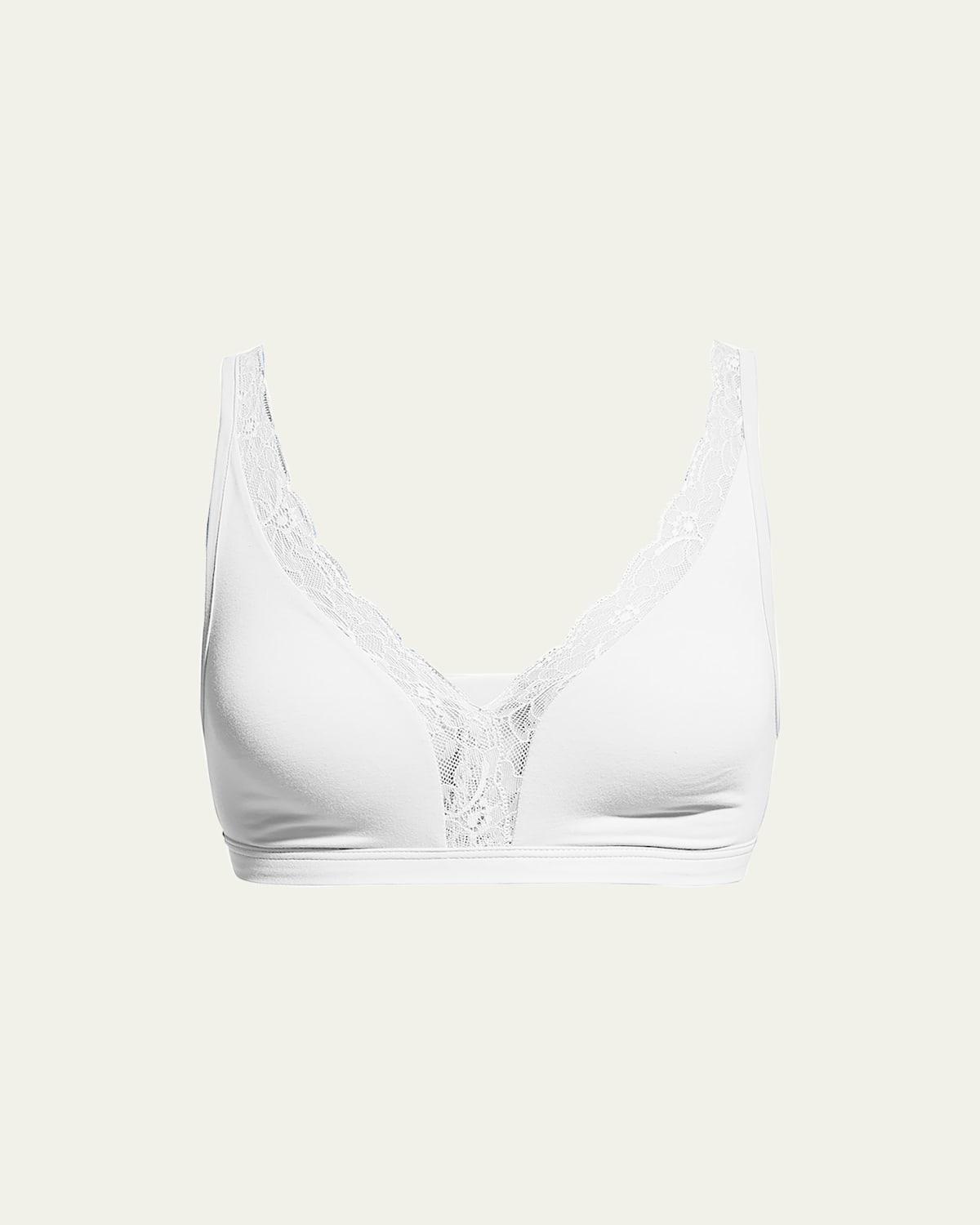 Hanro Cotton Lace Soft Cup Wireless Bra Product Image