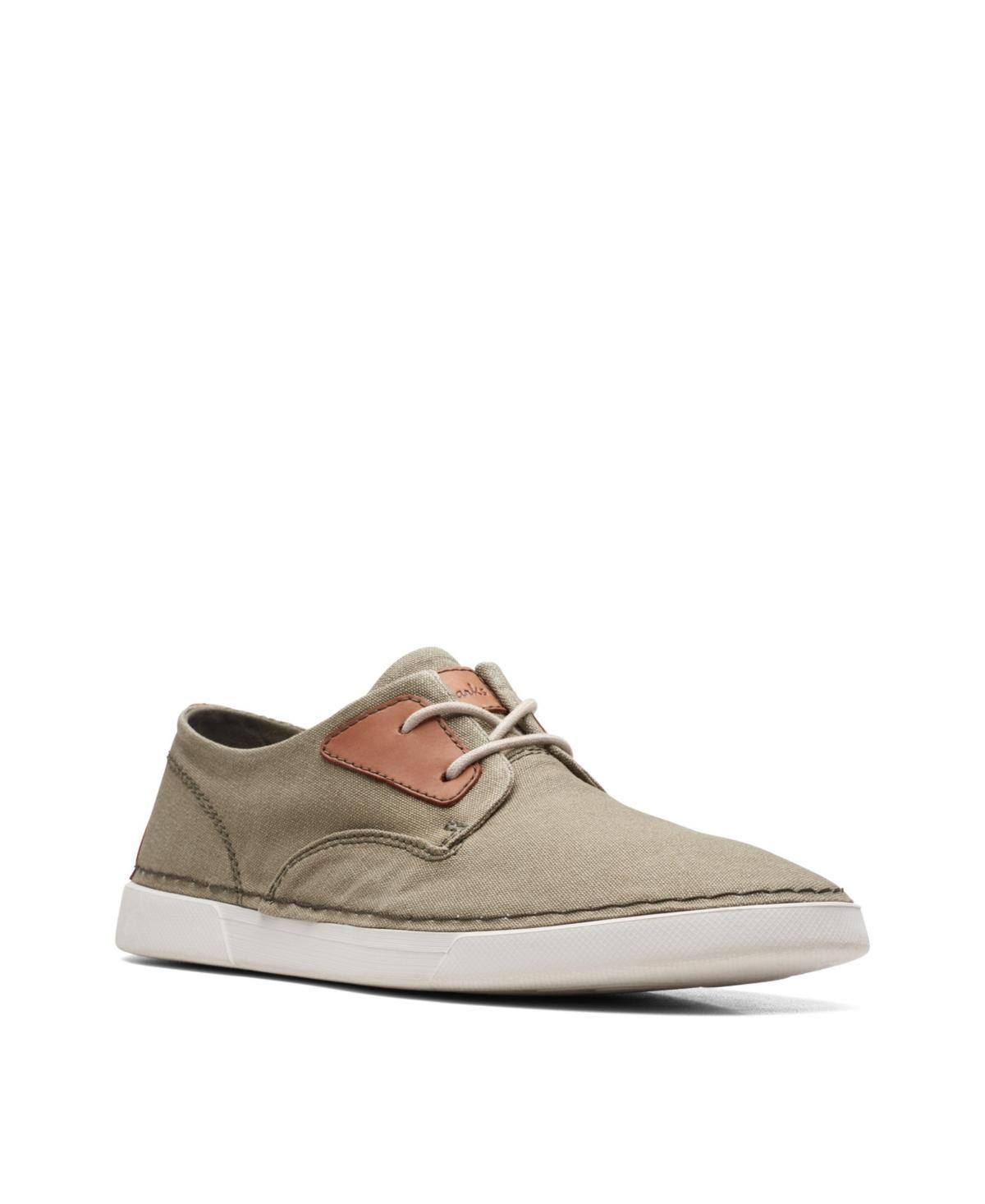 Clarks Mens Gereld Tie Canvas Shoes Product Image