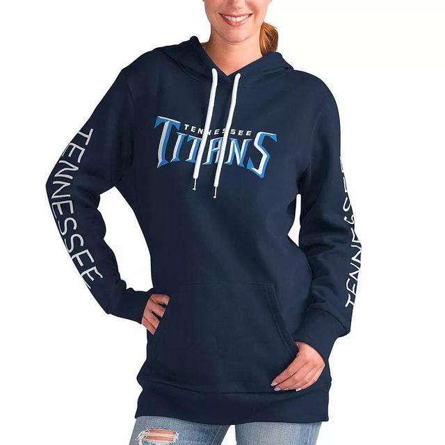 Womens G-III 4Her by Carl Banks Tennessee Titans Extra Inning Pullover Hoodie Blue Product Image