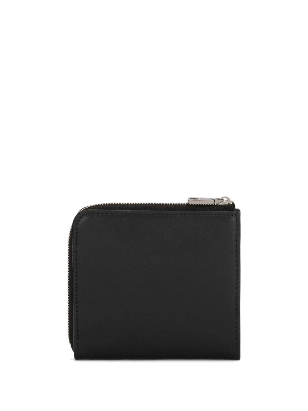 Logo-debossed Zip-around Wallet In Black Product Image