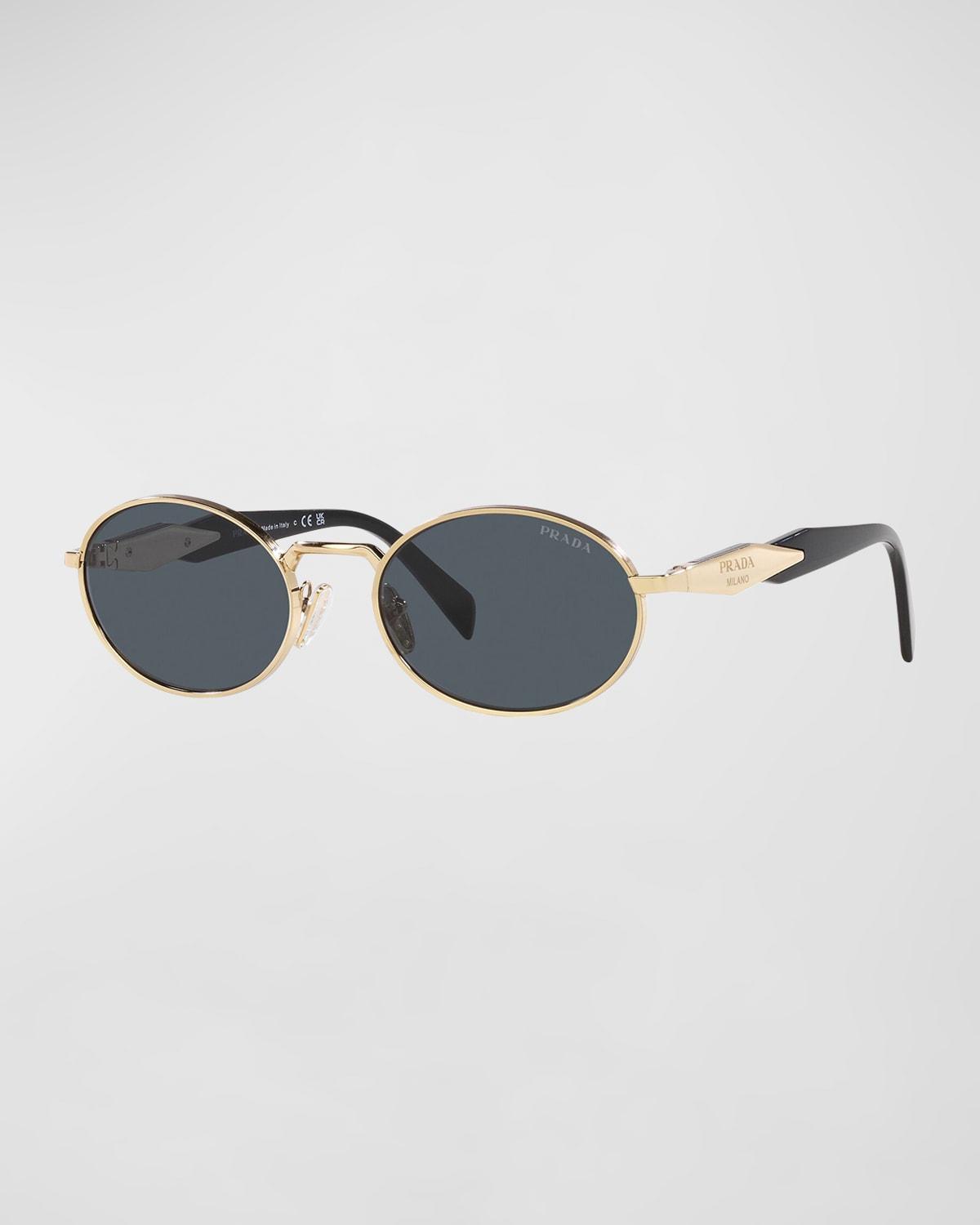 Prada 55mm Oval Sunglasses Product Image