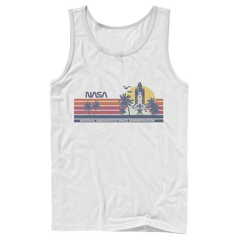 Mens NASA Shuttle Panel Graphic Tank Top Product Image