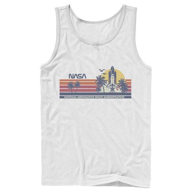 Mens NASA Shuttle Panel Graphic Tank Top Product Image