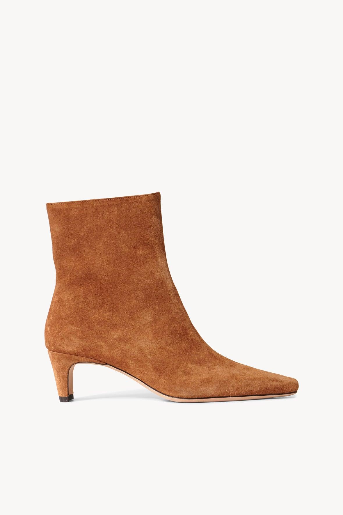 WALLY ANKLE BOOT | TAN SUEDE Product Image