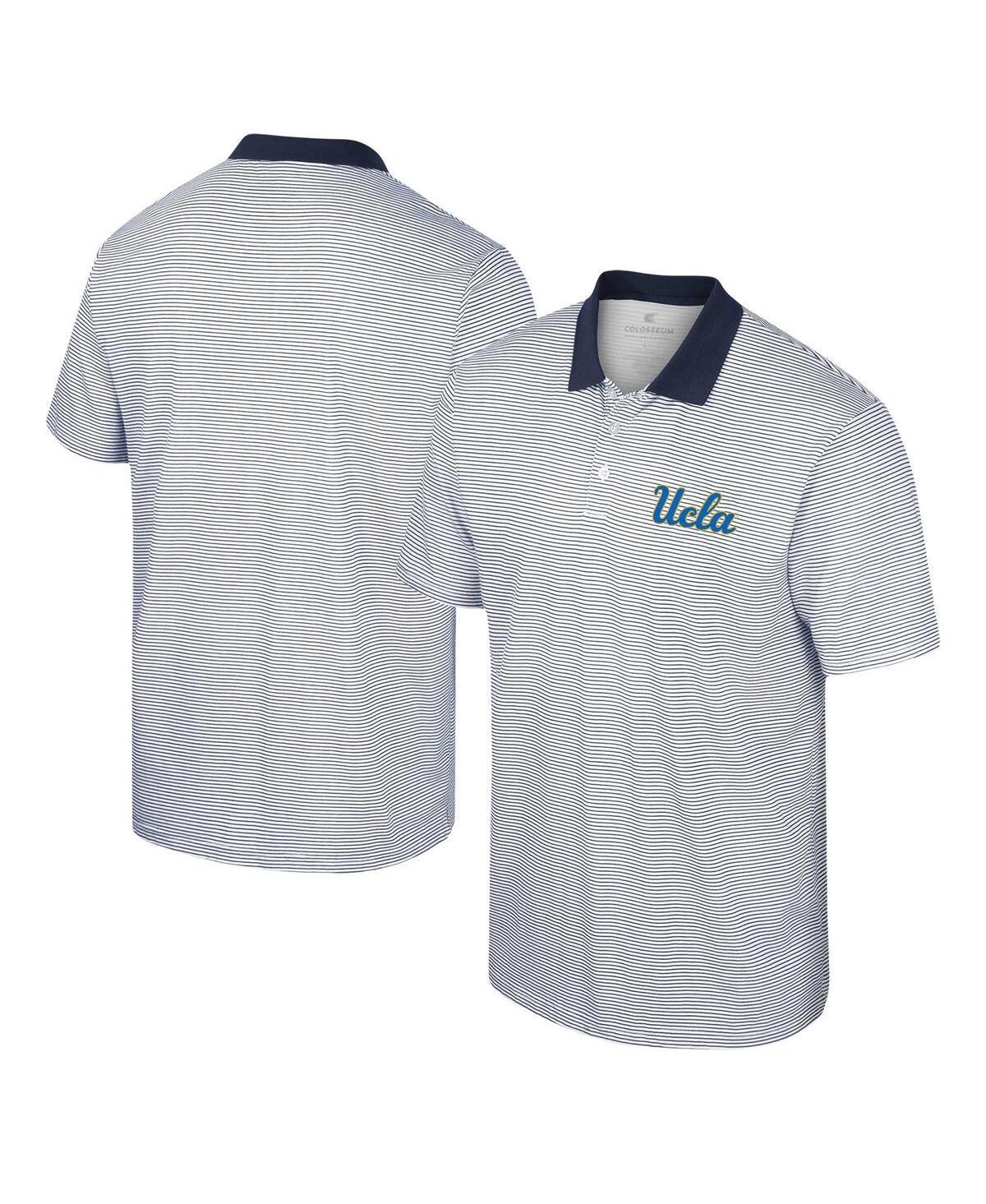 Mens Colosseum UCLA Bruins Print Stripe Polo Product Image