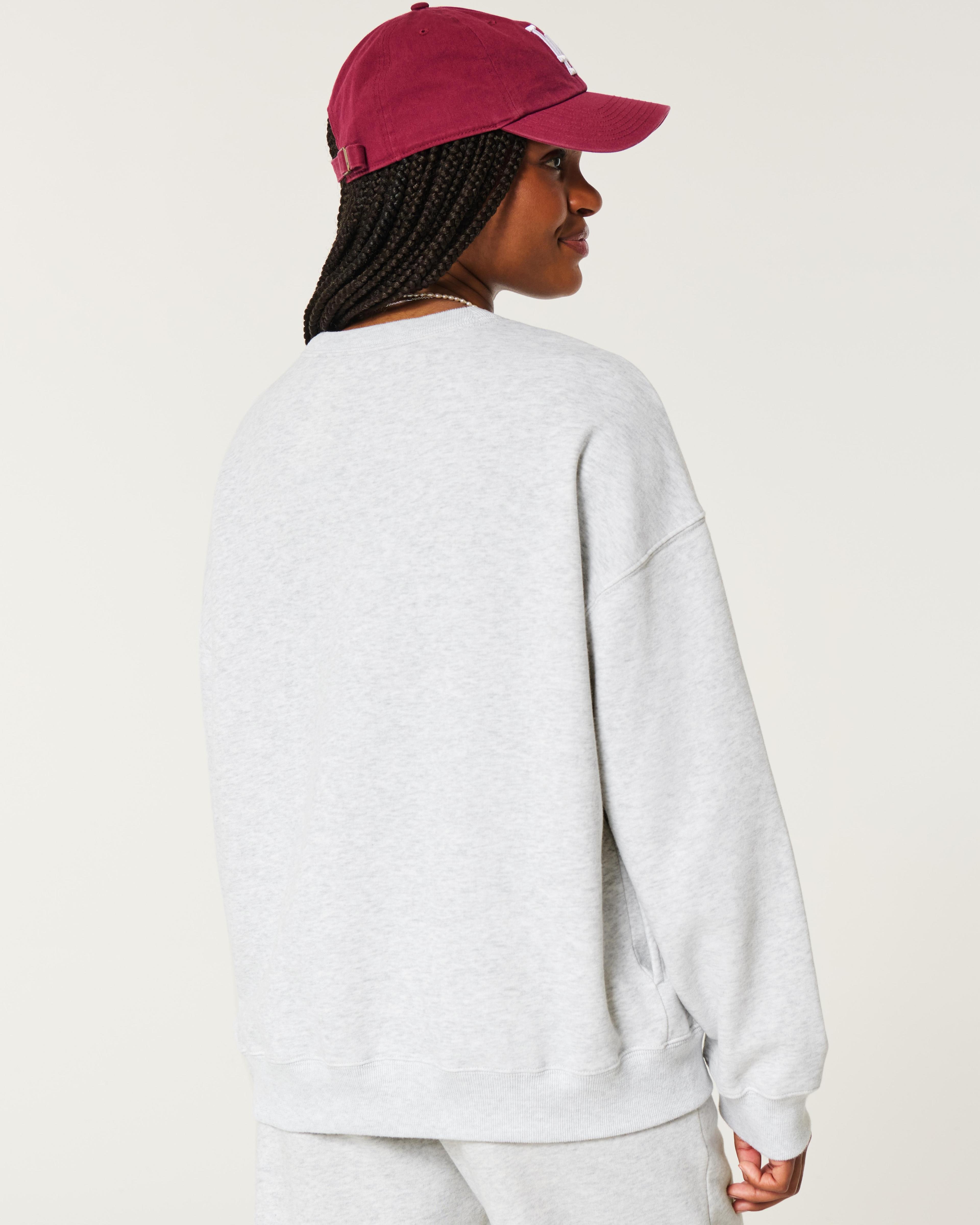 Oversized Crew Sweatshirt Product Image