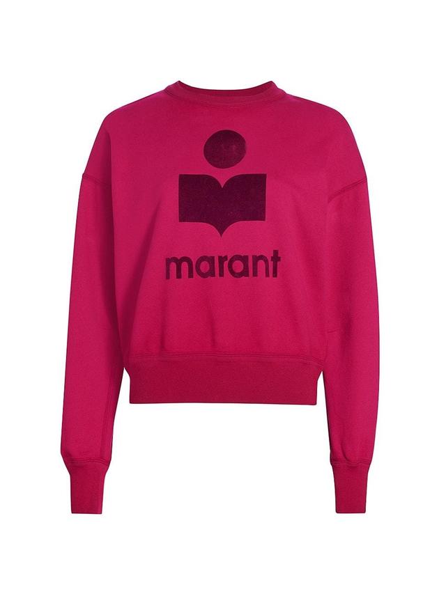 Womens Mobyli Logo Crewneck Sweatshirt Product Image