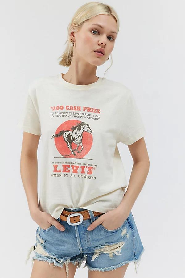 Levis 501 Original Cutoff Denim Short Womens at Urban Outfitters Product Image