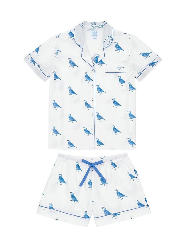 Womens Quail Short Pajama Set Product Image