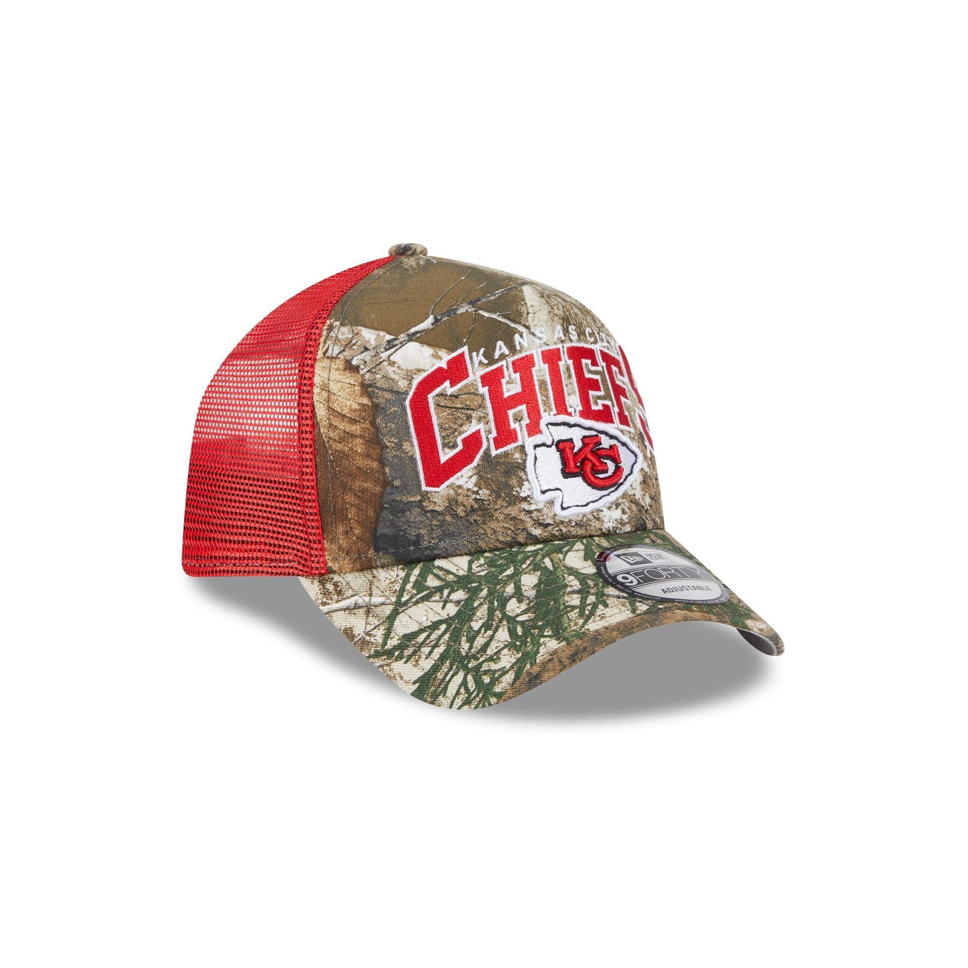 Kansas City Chiefs Active 9FORTY A-Frame Trucker Hat Male Product Image