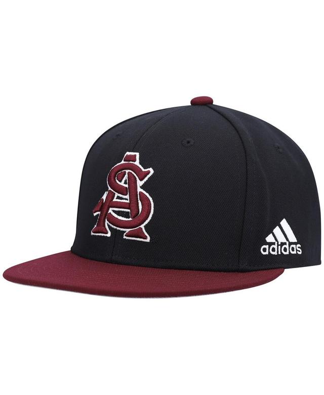 Mens adidas Black Arizona State Sun Devils On-Field Baseball Fitted Hat Product Image