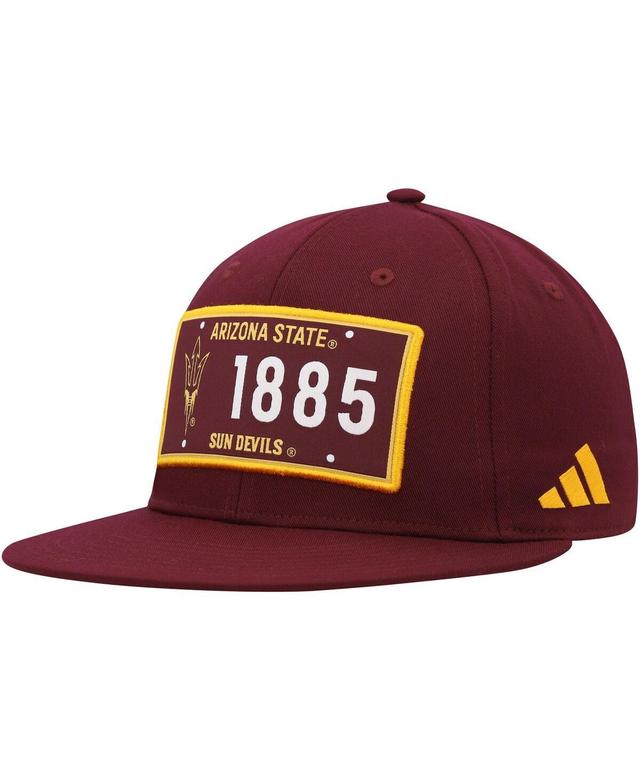 Mens adidas Maroon Arizona State Sun Devils Established Snapback Hat Product Image