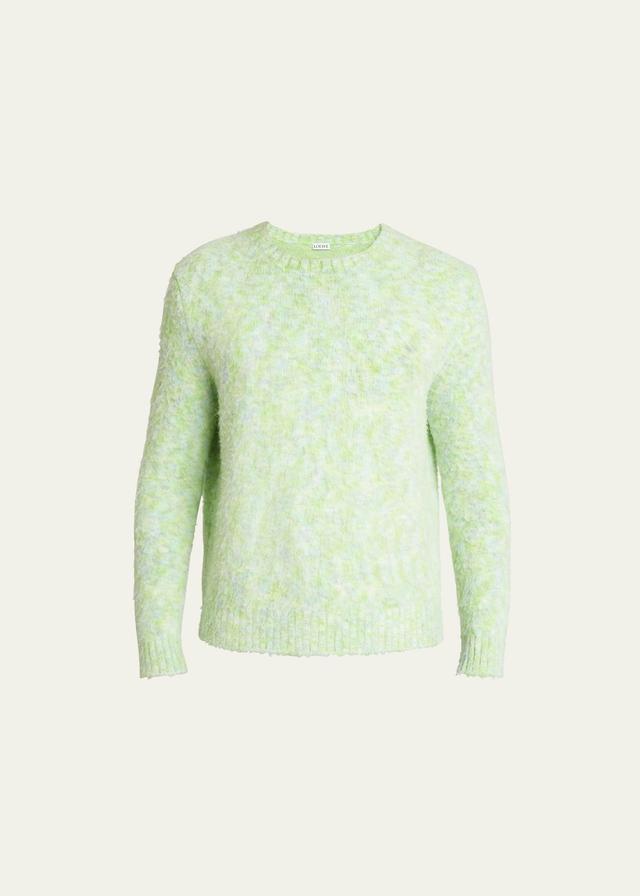 Mens Marled Wool-Blend Sweater Product Image