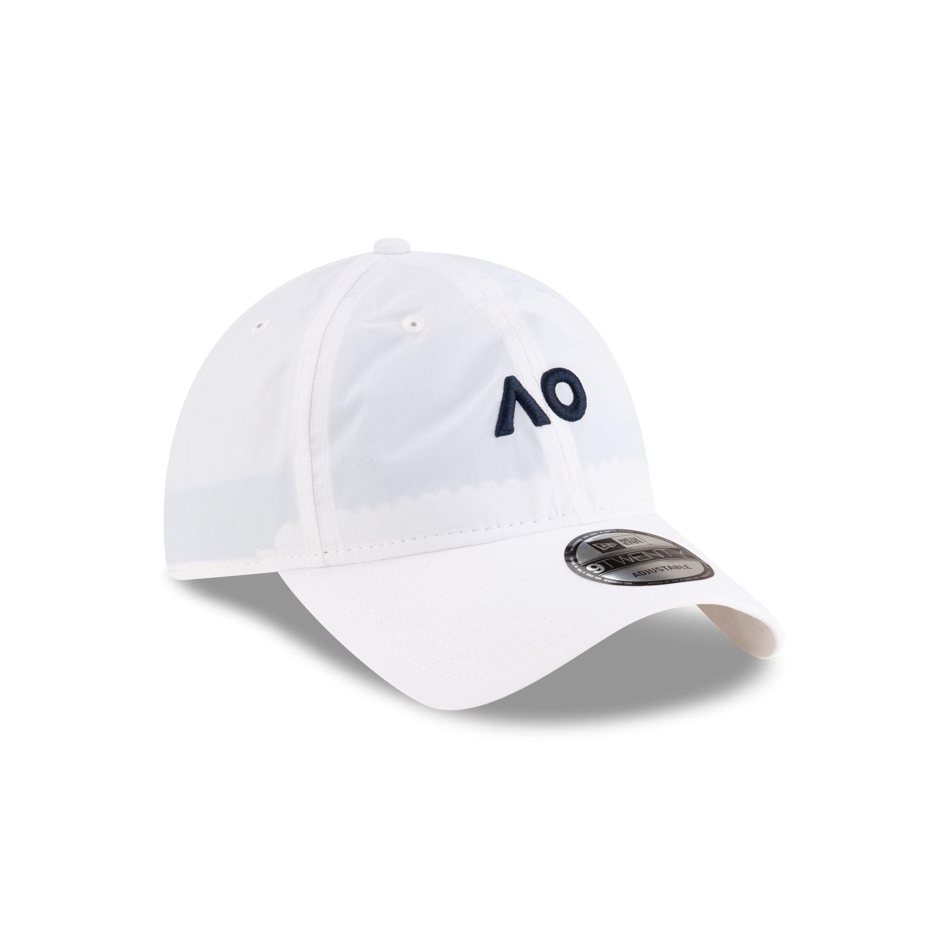 2025 Australian Open Core Flawless White 9TWENTY Adjustable Hat Male Product Image