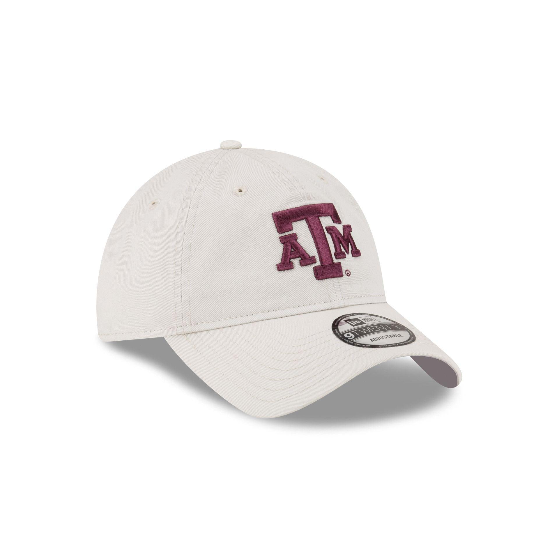 Texas A&M Aggies White 9TWENTY Adjustable Hat Male Product Image