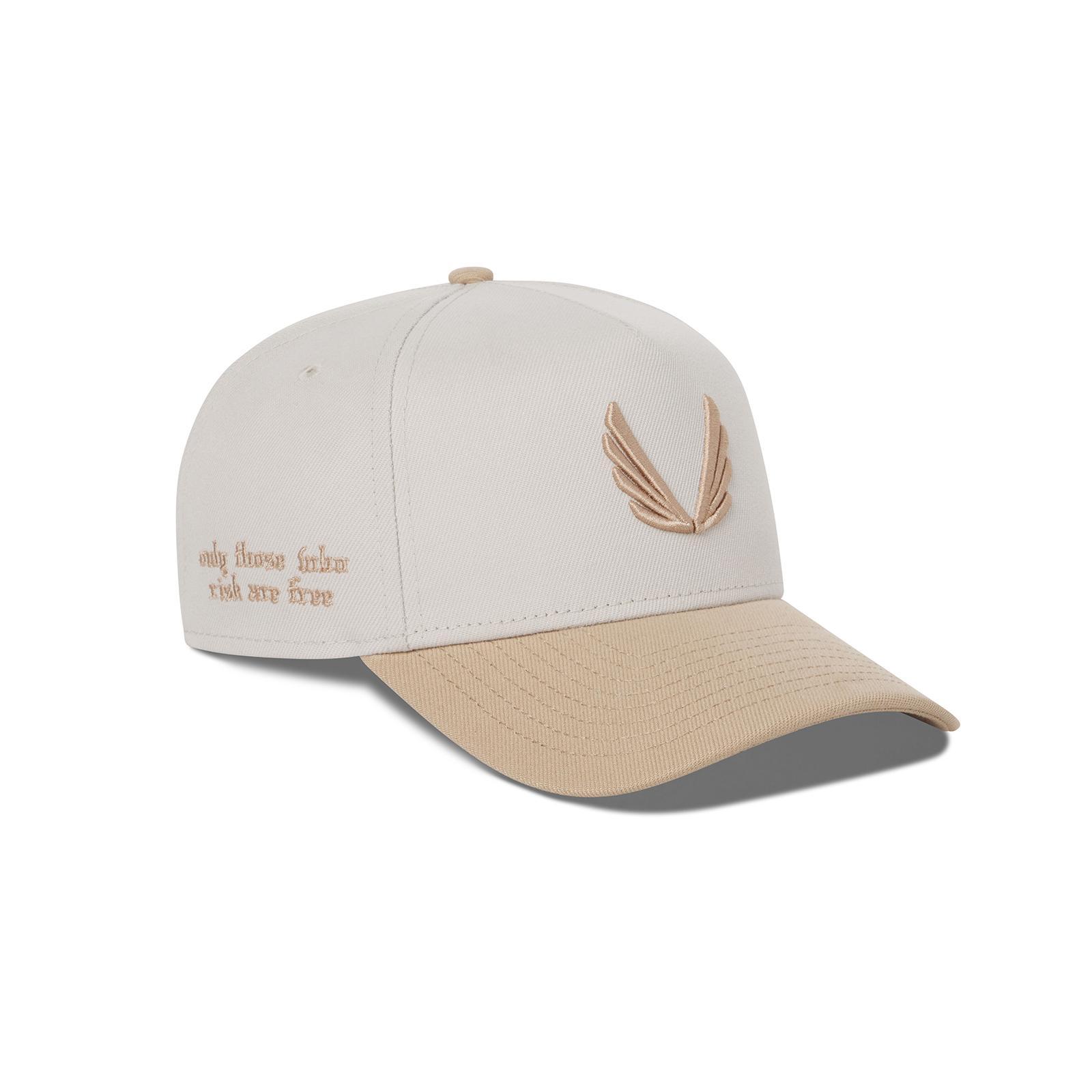 New Era 9Forty A-Frame Hat - Stone/Beige Two Tone Product Image