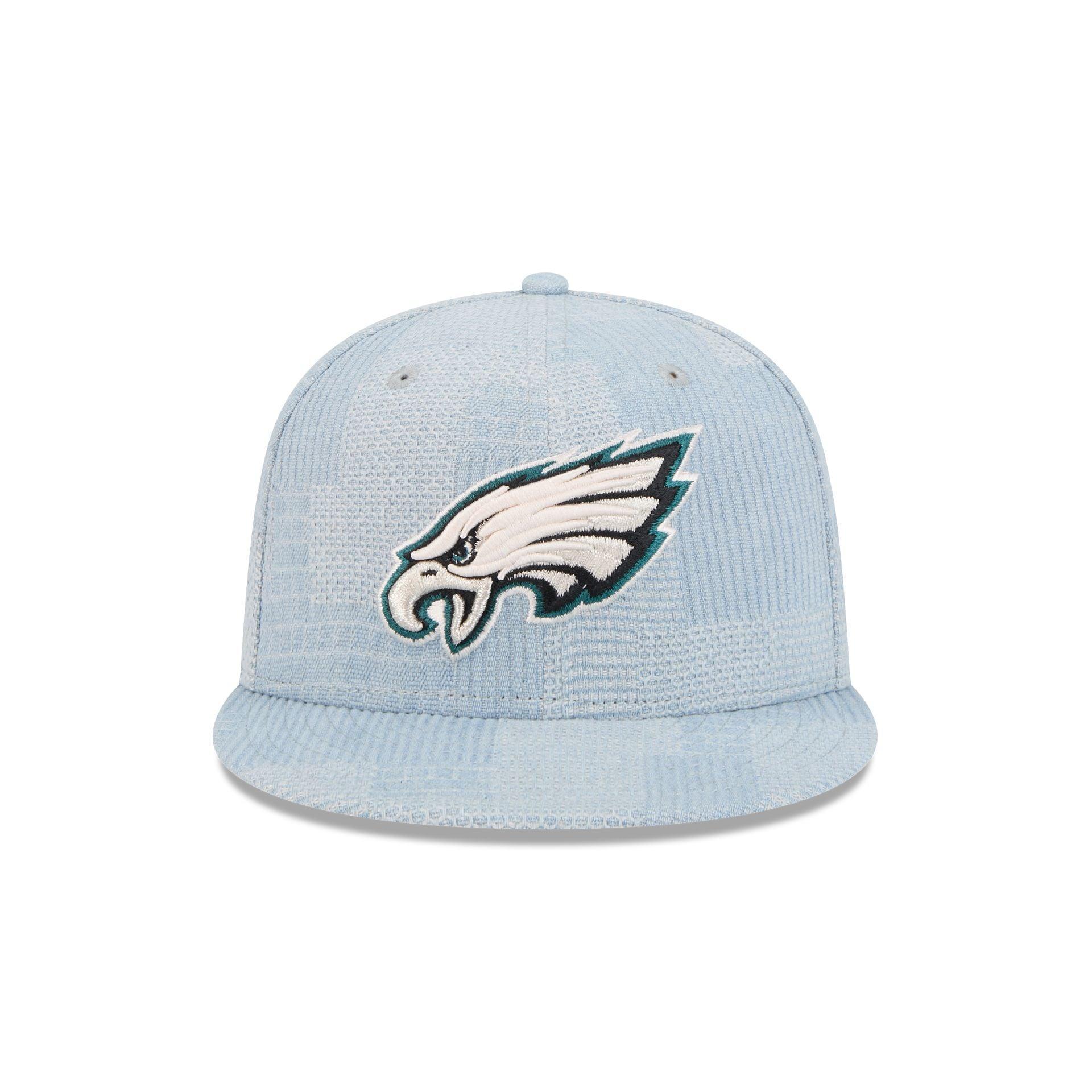 Philadelphia Eagles Denim Patchwork 9FIFTY Snapback Hat Male Product Image