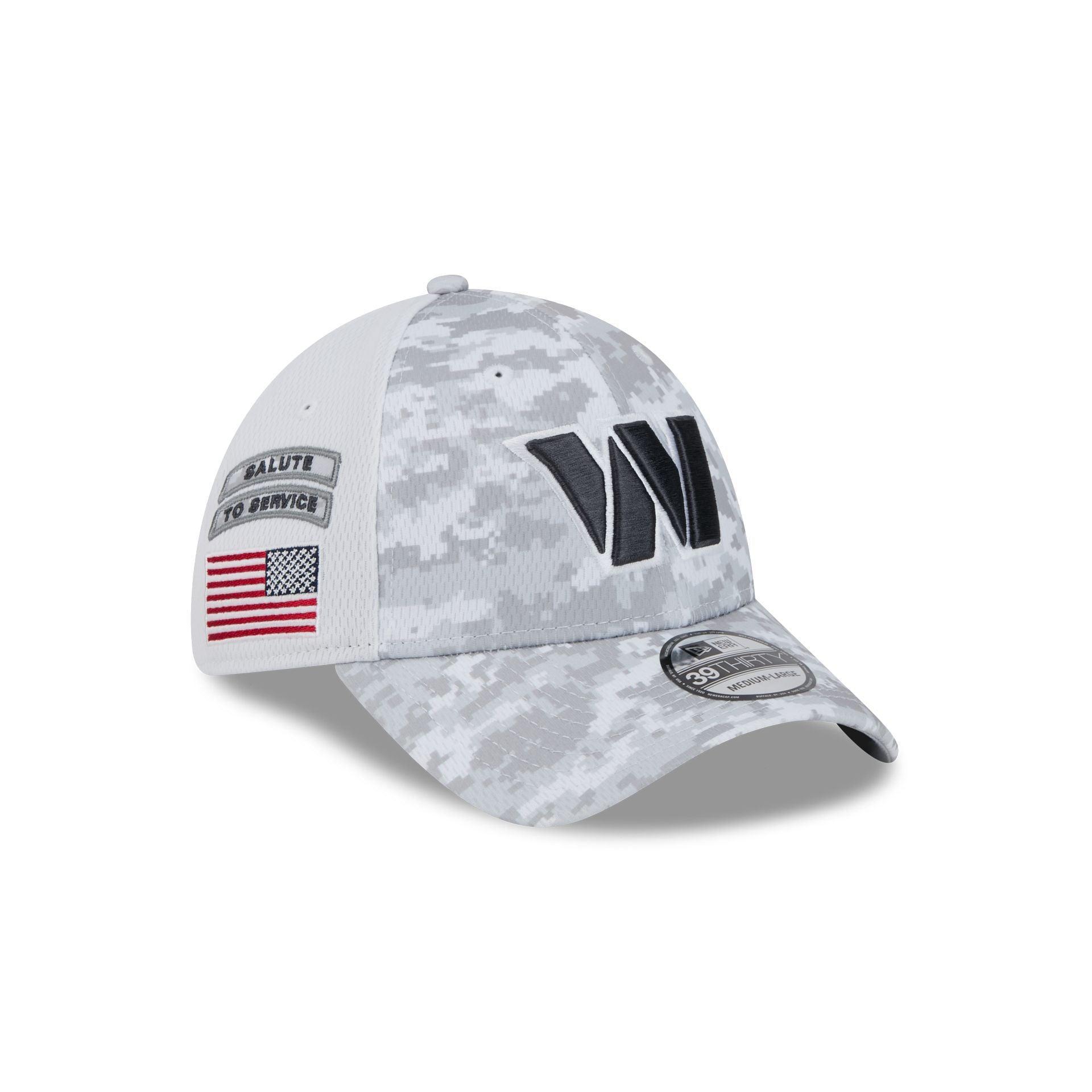 Washington Commanders 2024 Salute to Service 39THIRTY Stretch Fit Hat Male Product Image