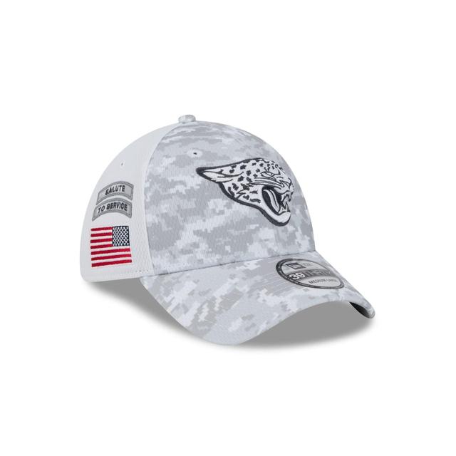 Jacksonville Jaguars 2024 Salute to Service 39THIRTY Stretch Fit Hat Male Product Image