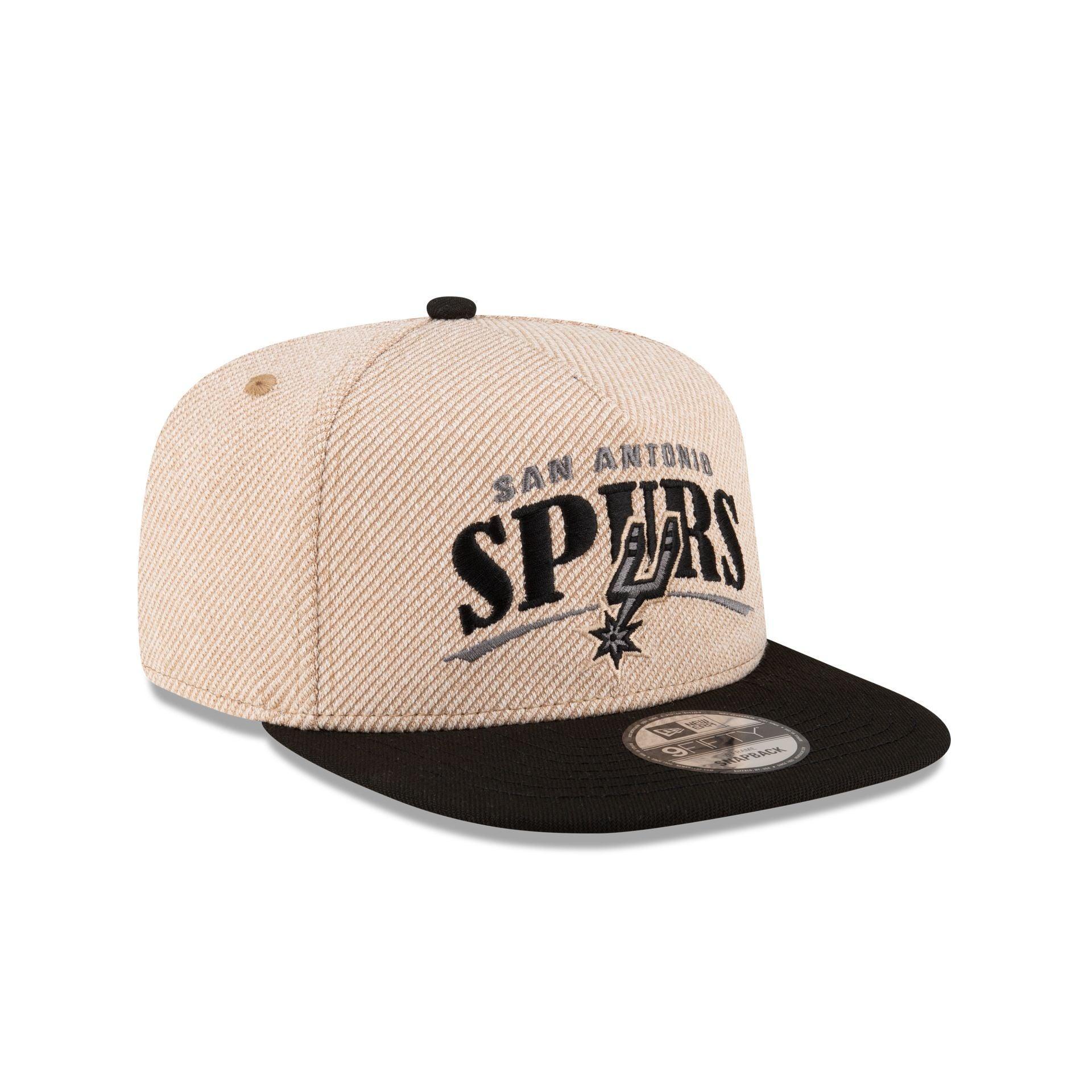 San Antonio Spurs Terry Heather 9FIFTY A-Frame Snapback Hat Male Product Image