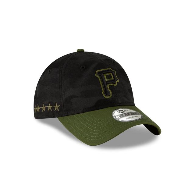 Pittsburgh Pirates Core Classic Replica Black Camo 9TWENTY Adjustable Hat Male Product Image