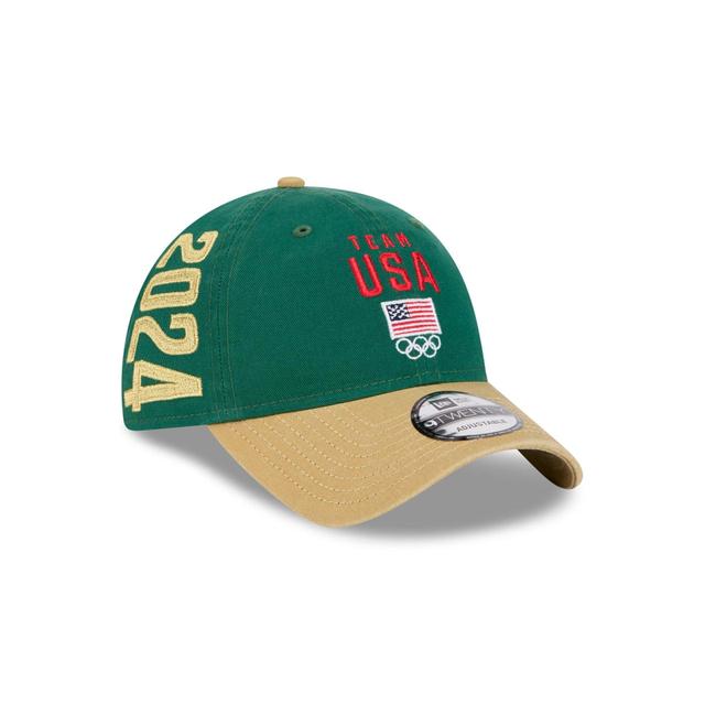 Team USA Olympics Green 9TWENTY Adjustable Hat Male Product Image