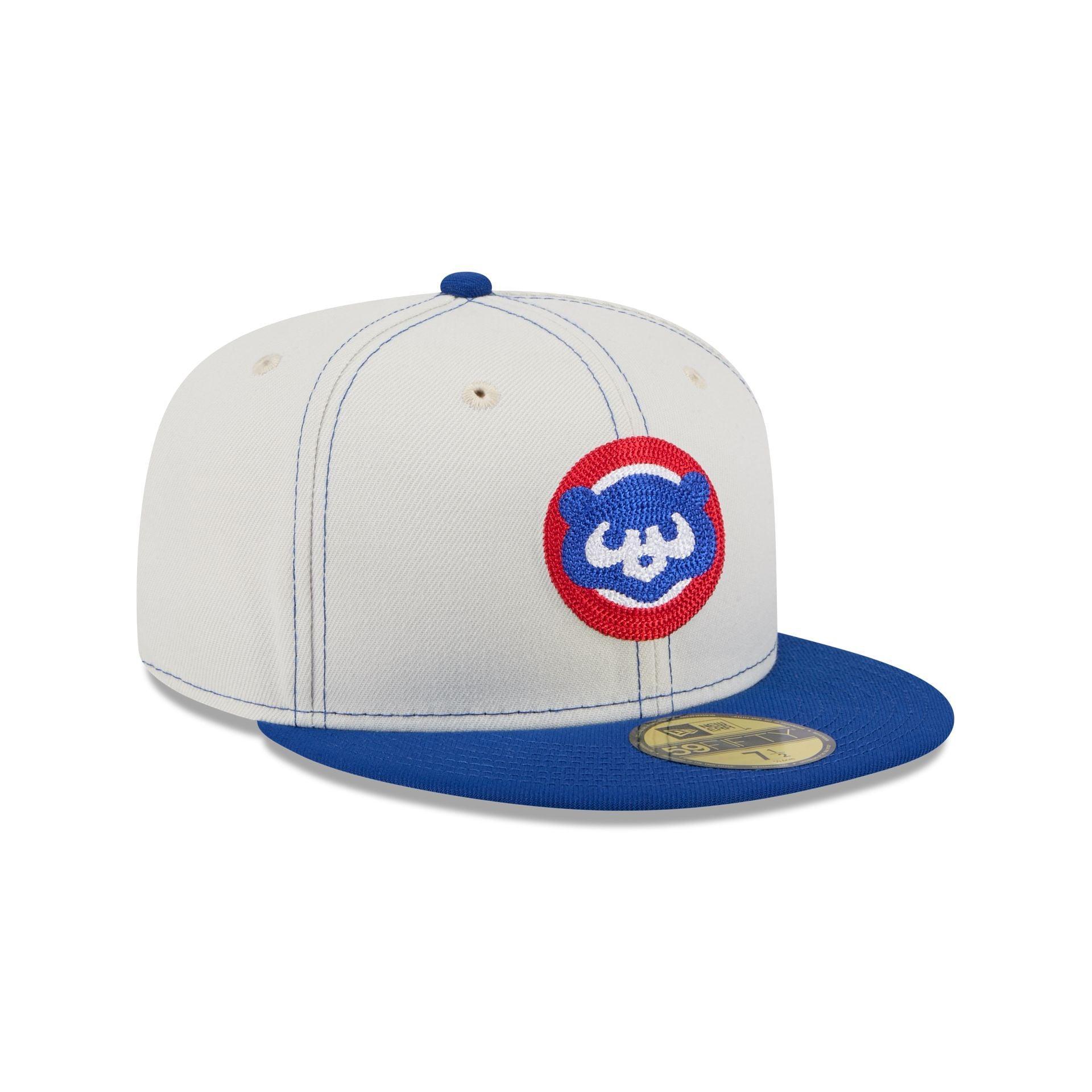 Chicago Cubs Sandy Linen 59FIFTY Fitted Hat Male Product Image