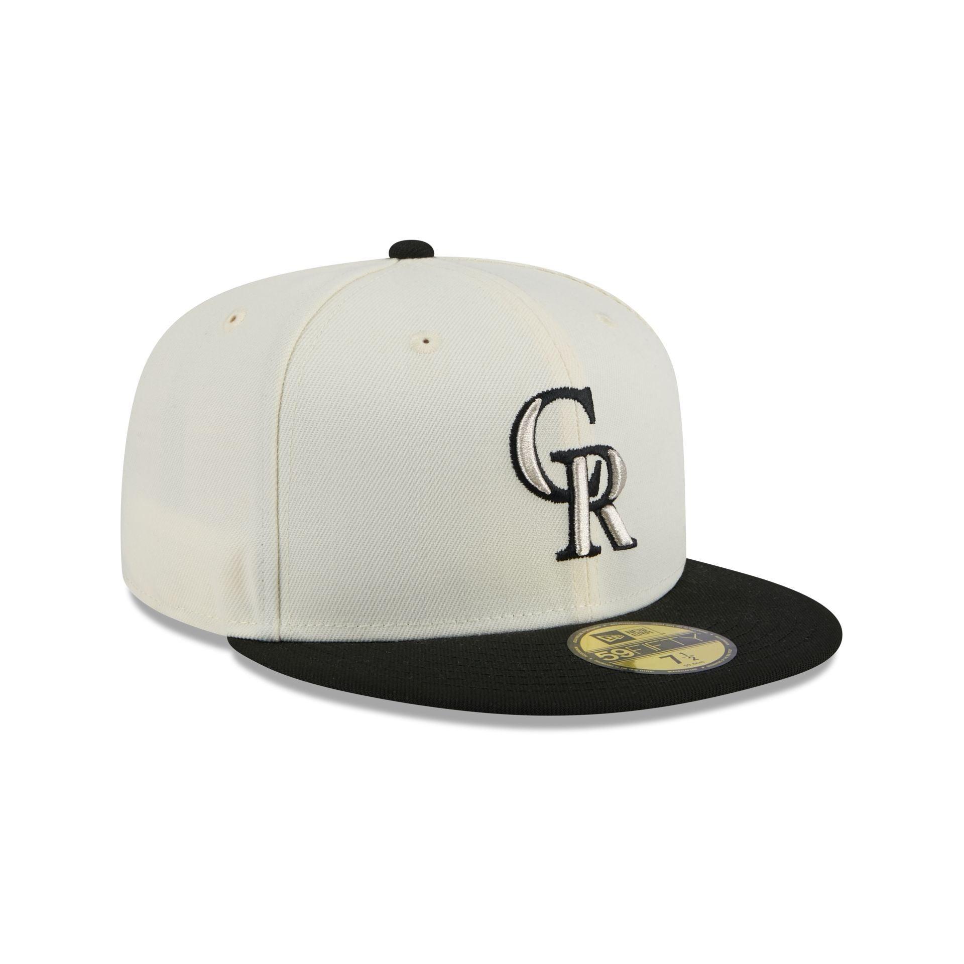 Colorado Rockies Chrome 59FIFTY Fitted Hat Male Product Image