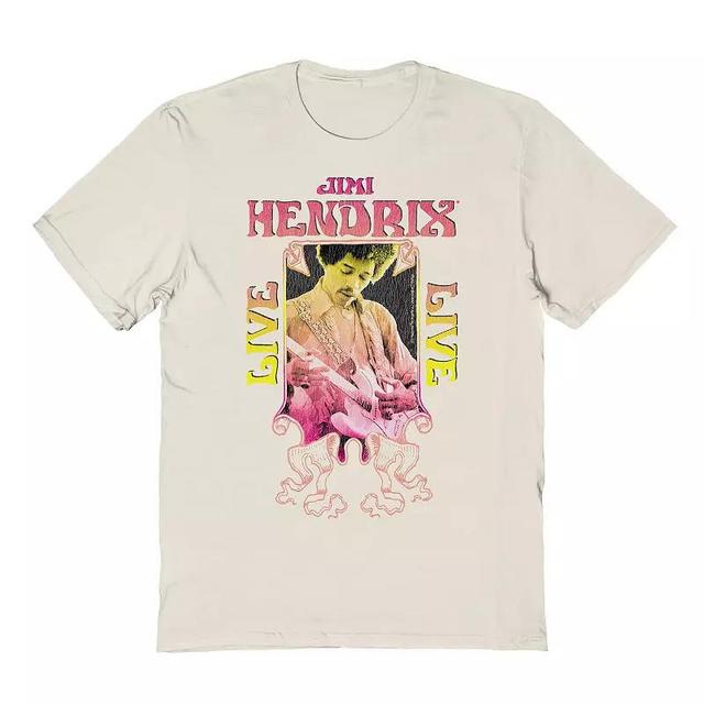 Mens Jimi Hendrix Gradient Graphic Tee Product Image