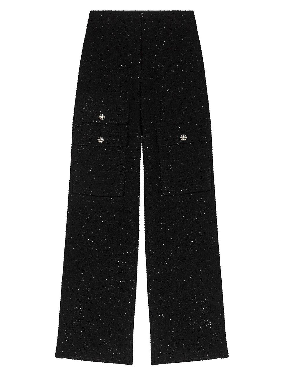 Womens Tweed Trousers Product Image