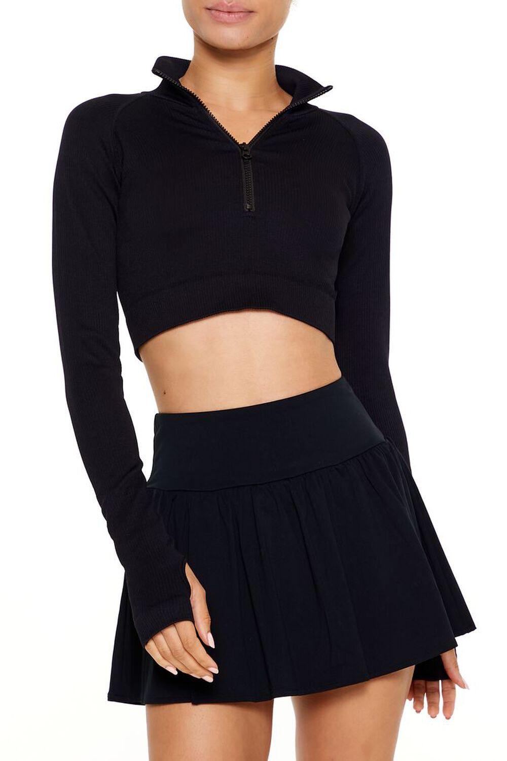 Active Seamless Half-Zip Jacket | Forever 21 Product Image