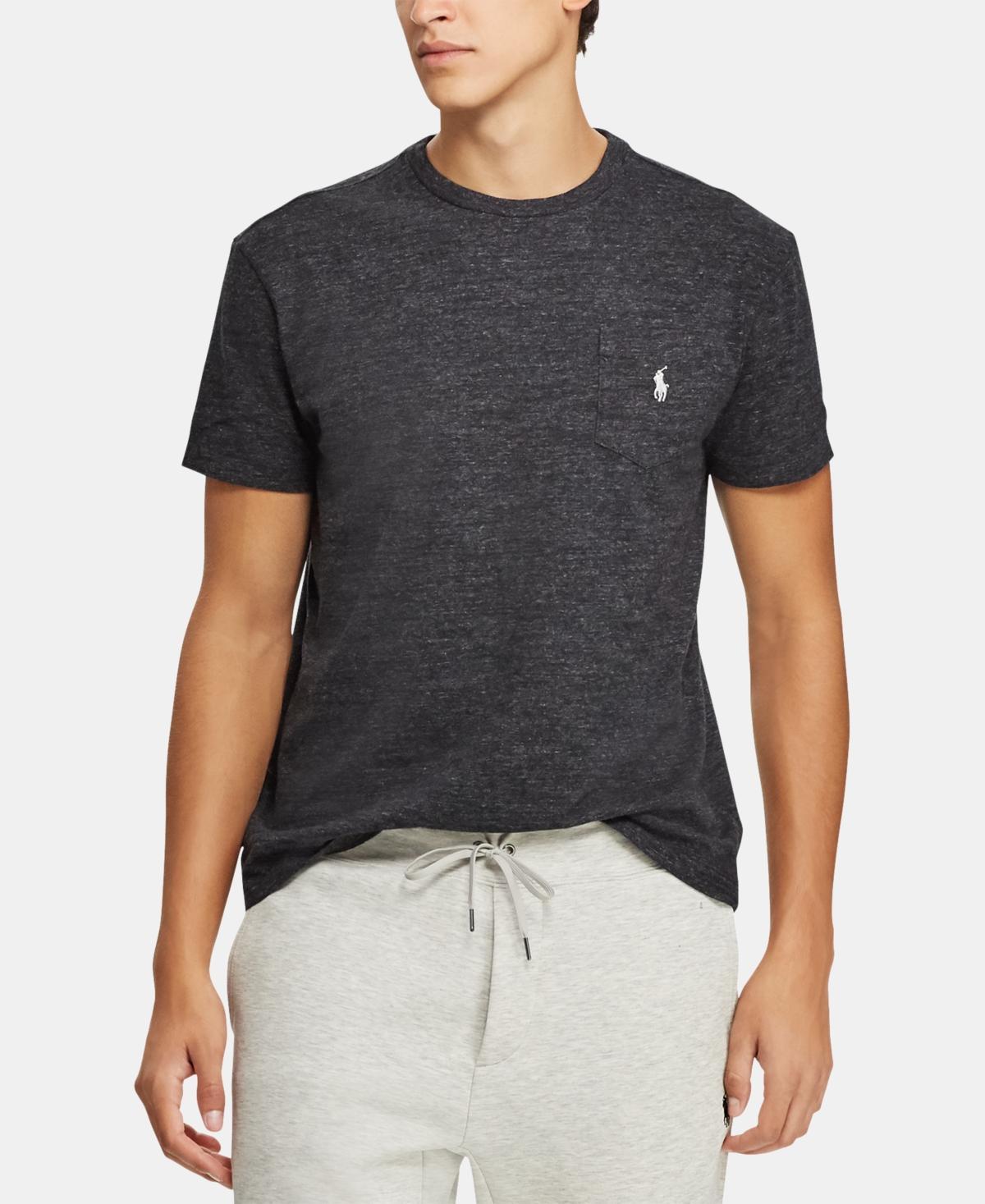 Polo Ralph Lauren Mens Classic Fit Crew Neck Pocket T-Shirt Product Image