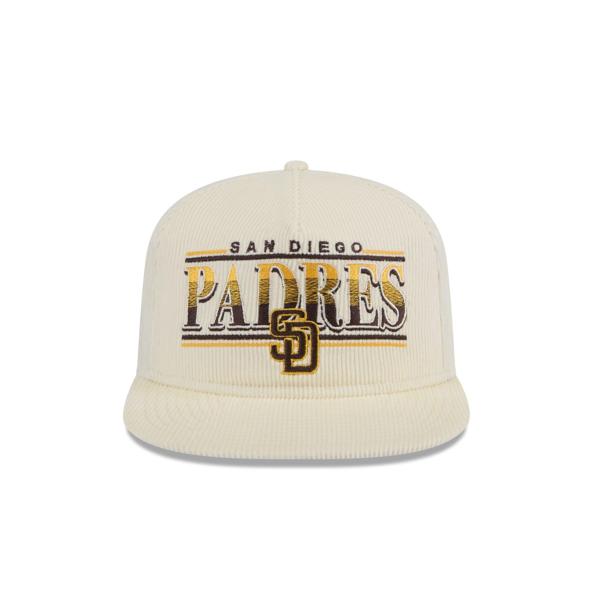 San Diego Padres Throwback Corduroy Golfer Hat Male Product Image