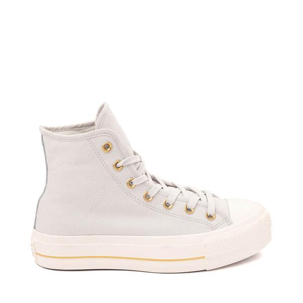 Womens Converse Chuck Taylor All Star Lift Hi Sneaker - Barely Gray Product Image